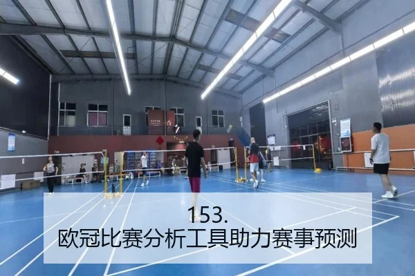 153. 欧冠比赛分析工具助力赛事预测